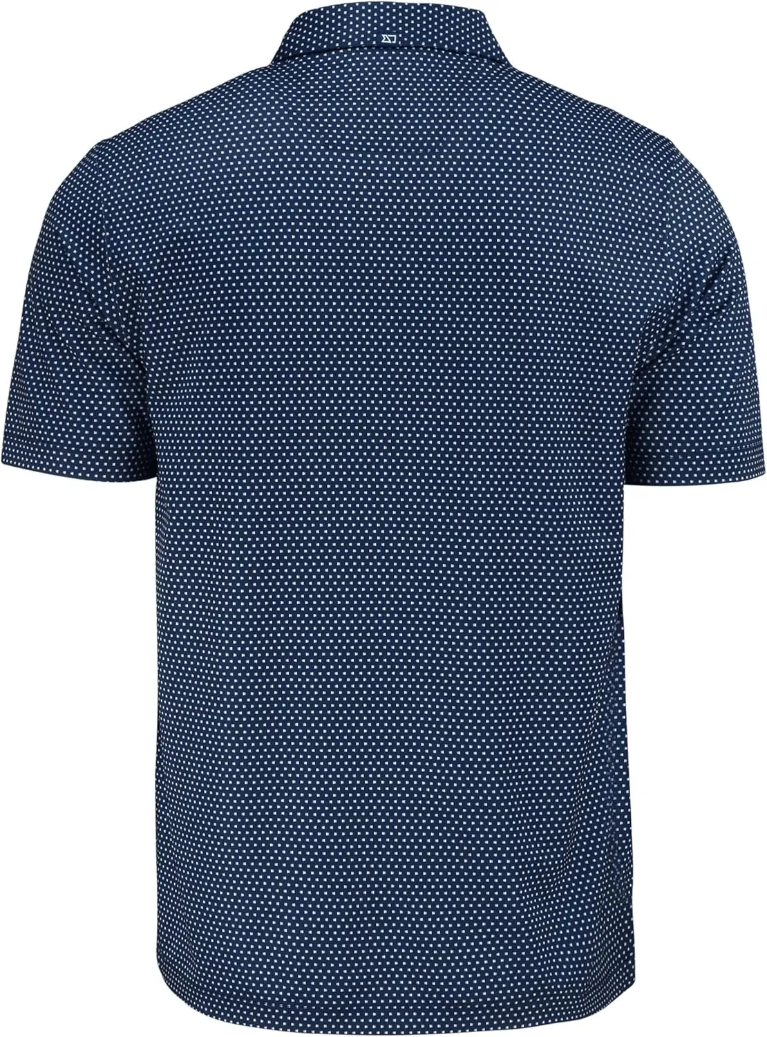 Cutter & Buck Pike Eco Shadow Check Print Recycled Mens Polo